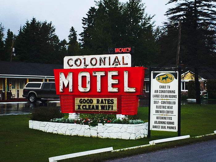 Colonial Motel - 2016 Photo Of Sign (newer photo)
